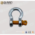 Directly From Factory Lifting Drop Forged Galvanized US Type Bow Shackle